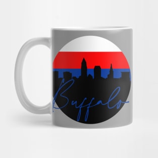 Buffalo Skyline Football Colors Mug